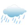 Couvert, pluies modérées ou fortes