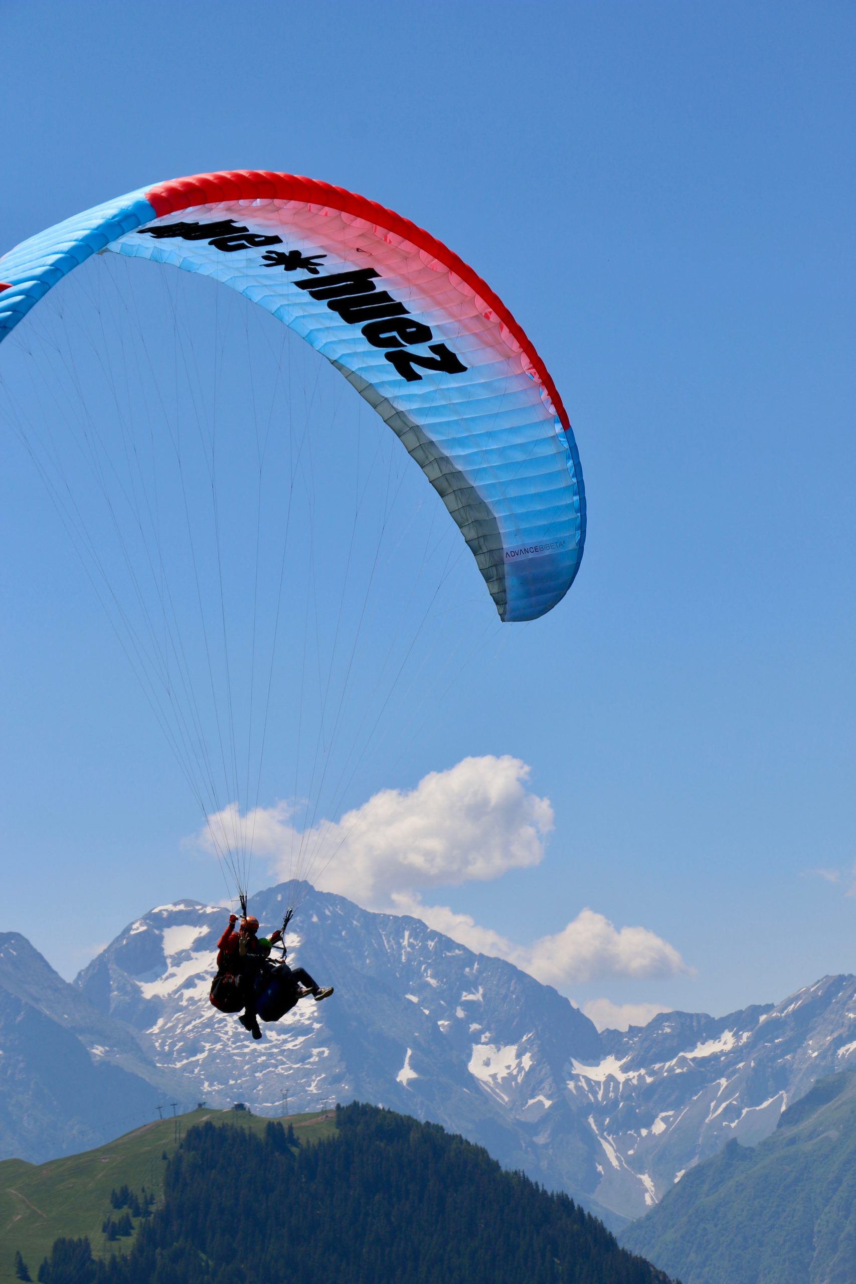 parapente été