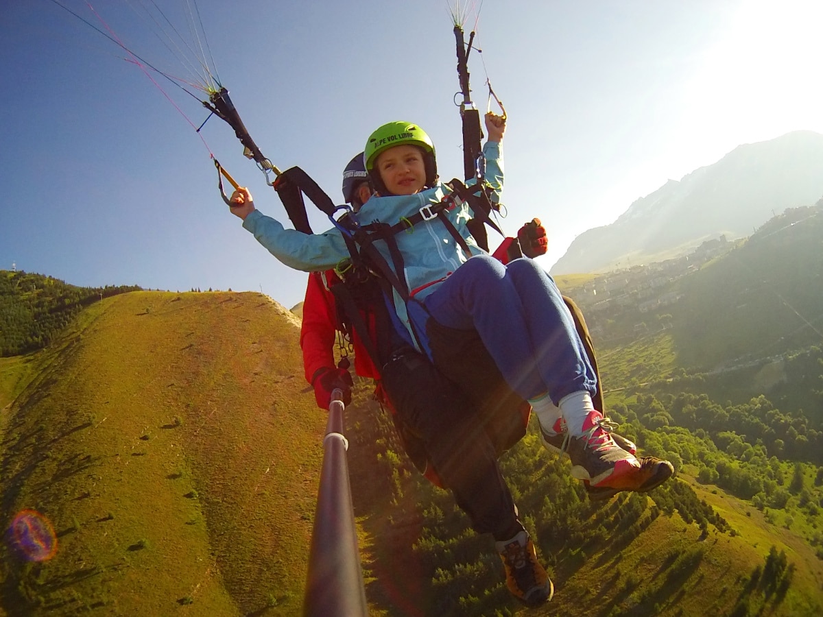 parapente été