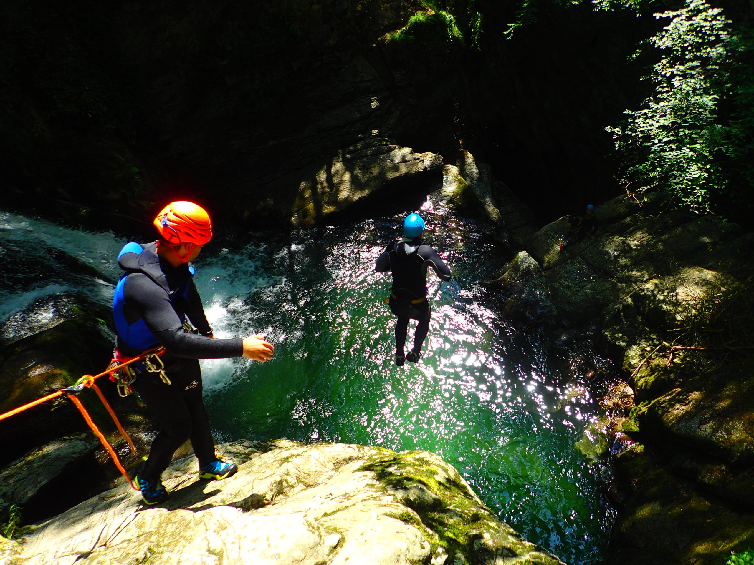 Guided Canyoning Alpe D Huez Guided Canyoning Alpe D Huez