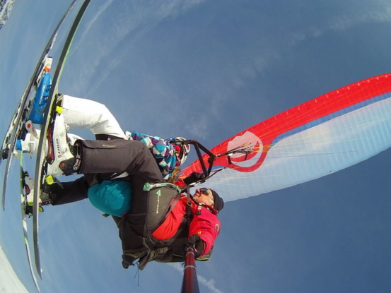 parapente hiver EPF