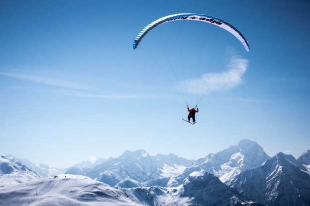 parapente hiver EPF