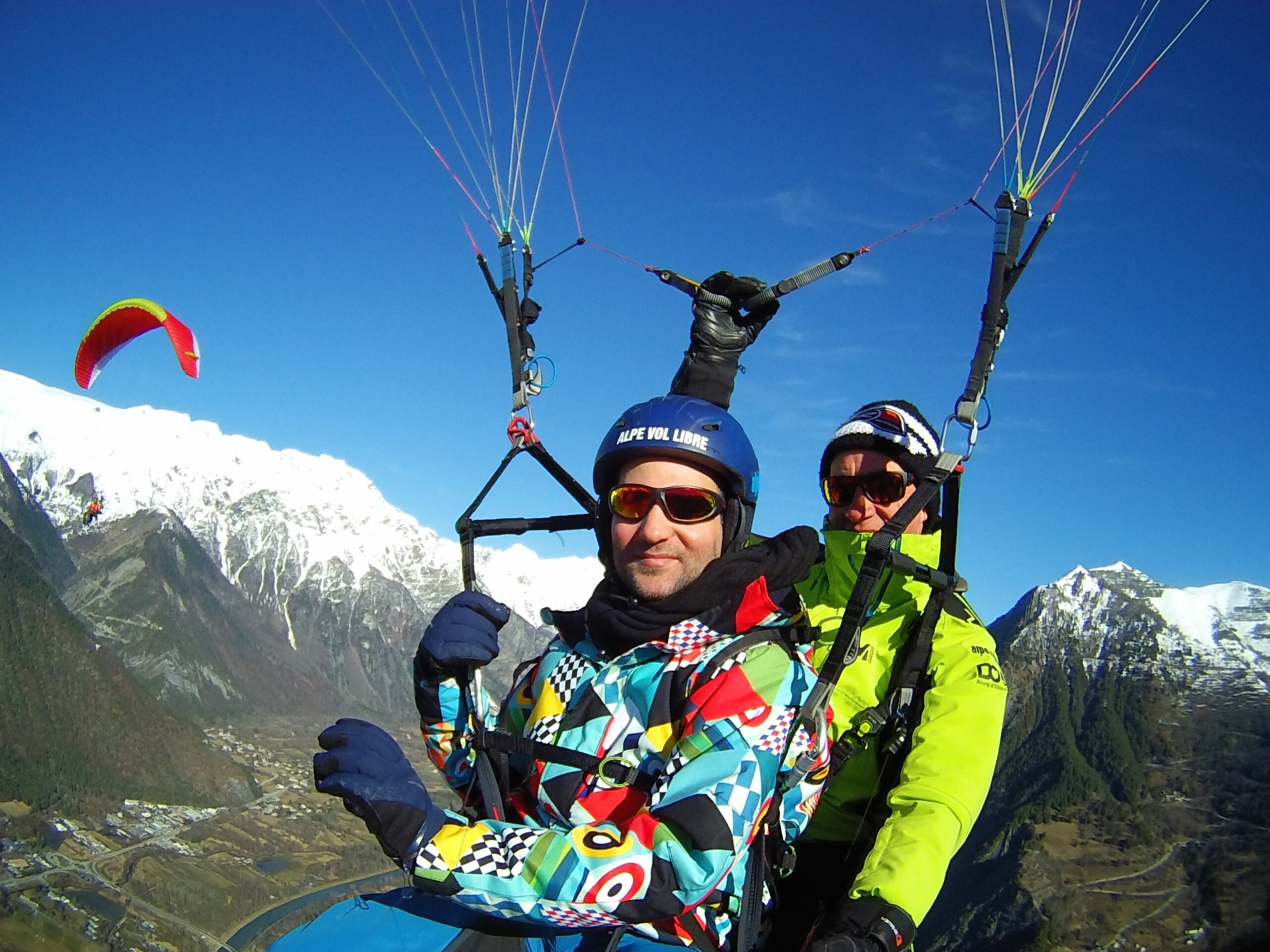 parapente hiver EPF