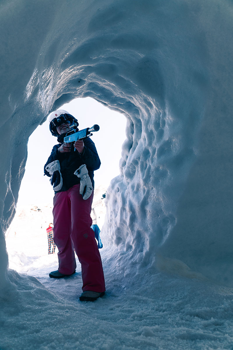 Ice Laser Game