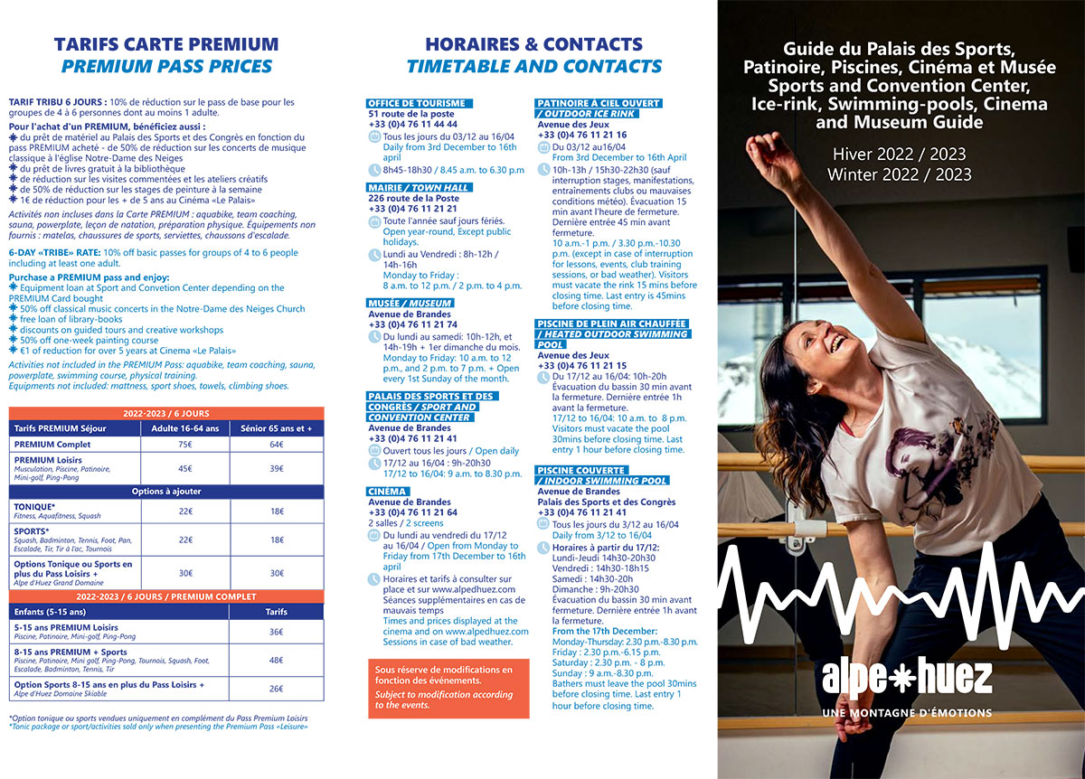 Guide du Palais des Sports
