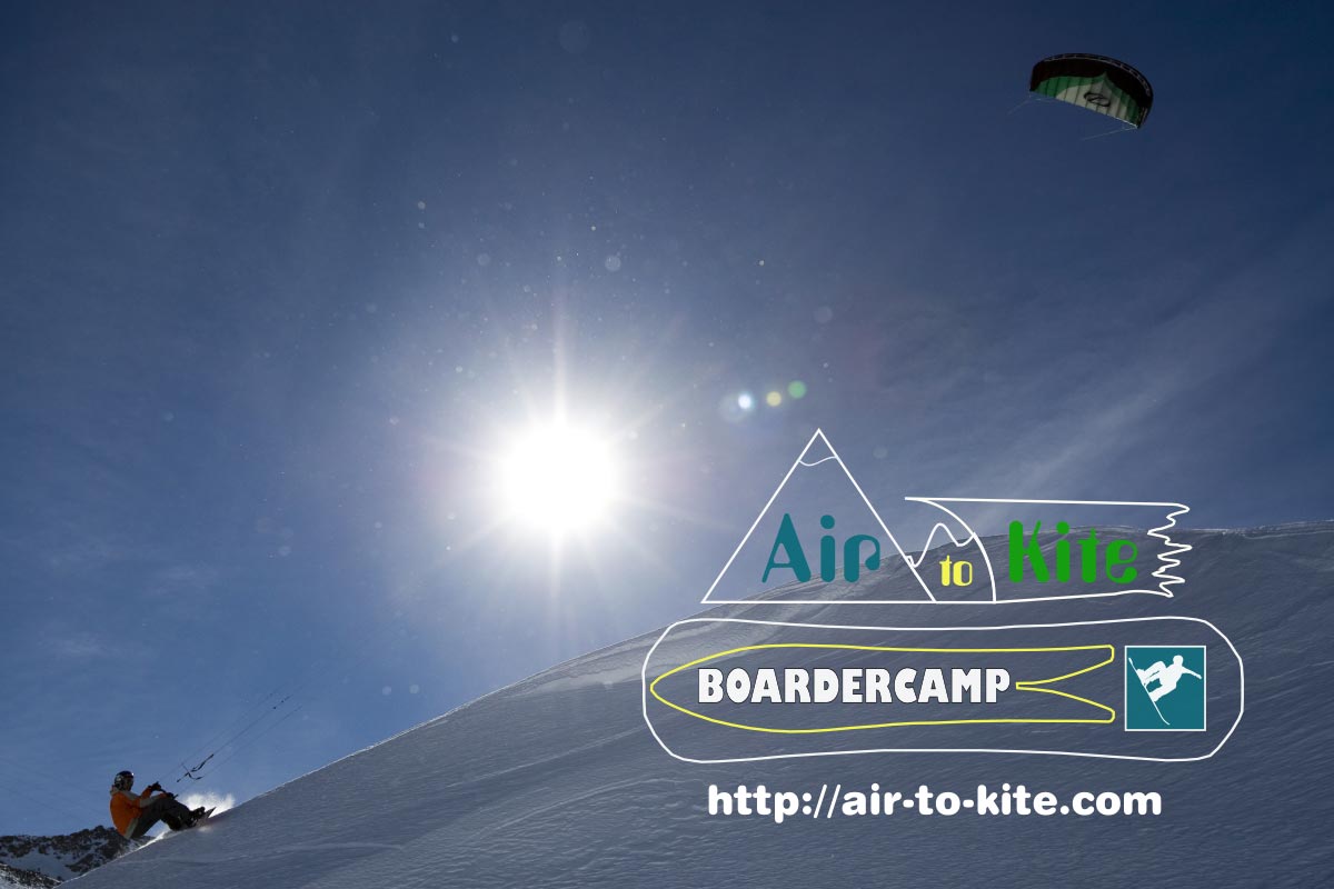 Air2Kite Boardercamp Snowkite