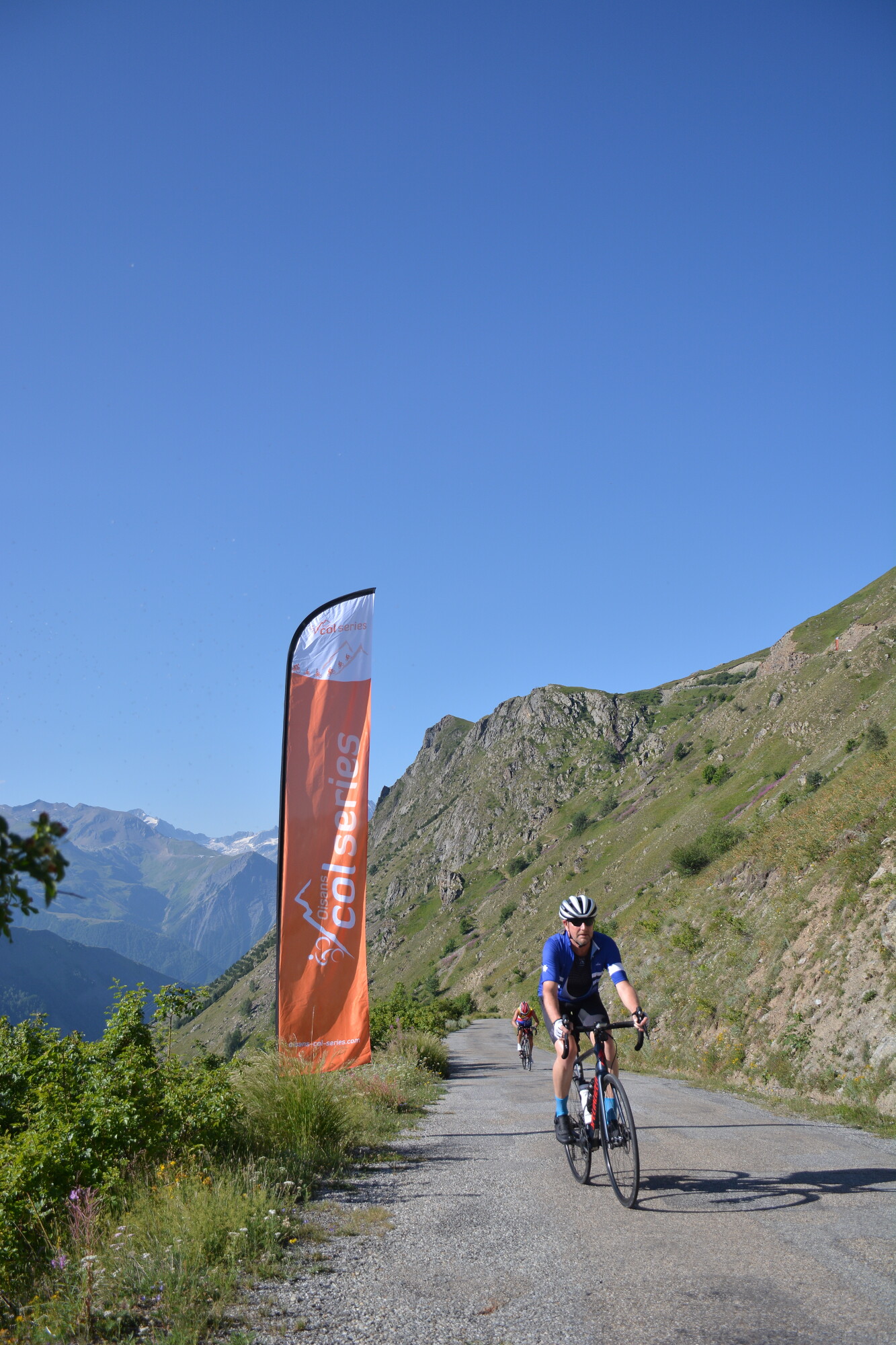 Montée cyclo Col de Sarenne