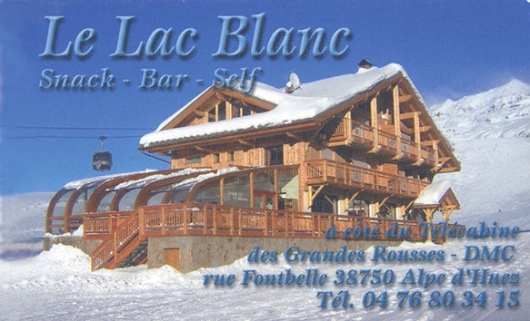 Lac Blanc Alpe d'Huez