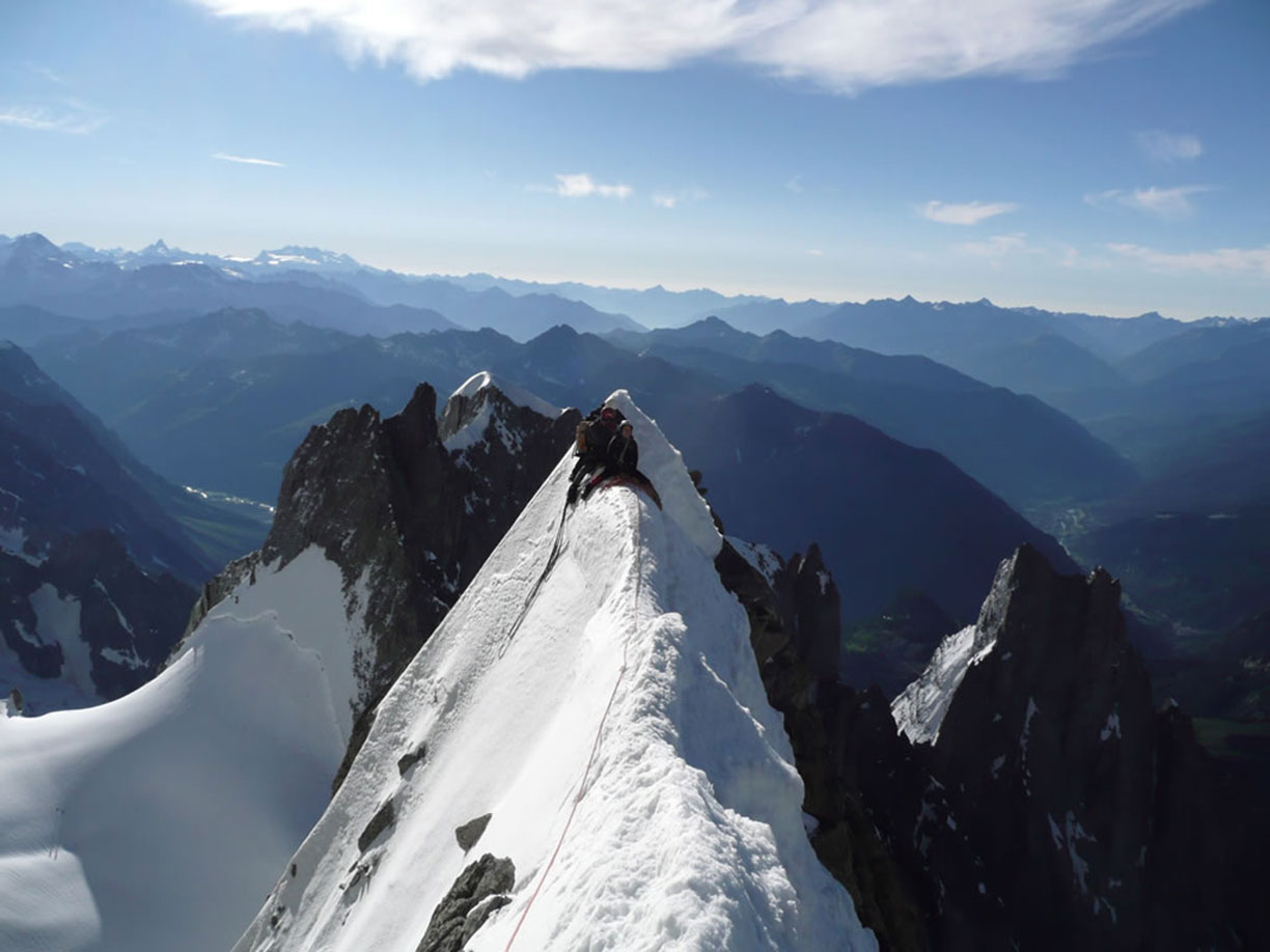 Alpinisme avec le Bureau des Guides