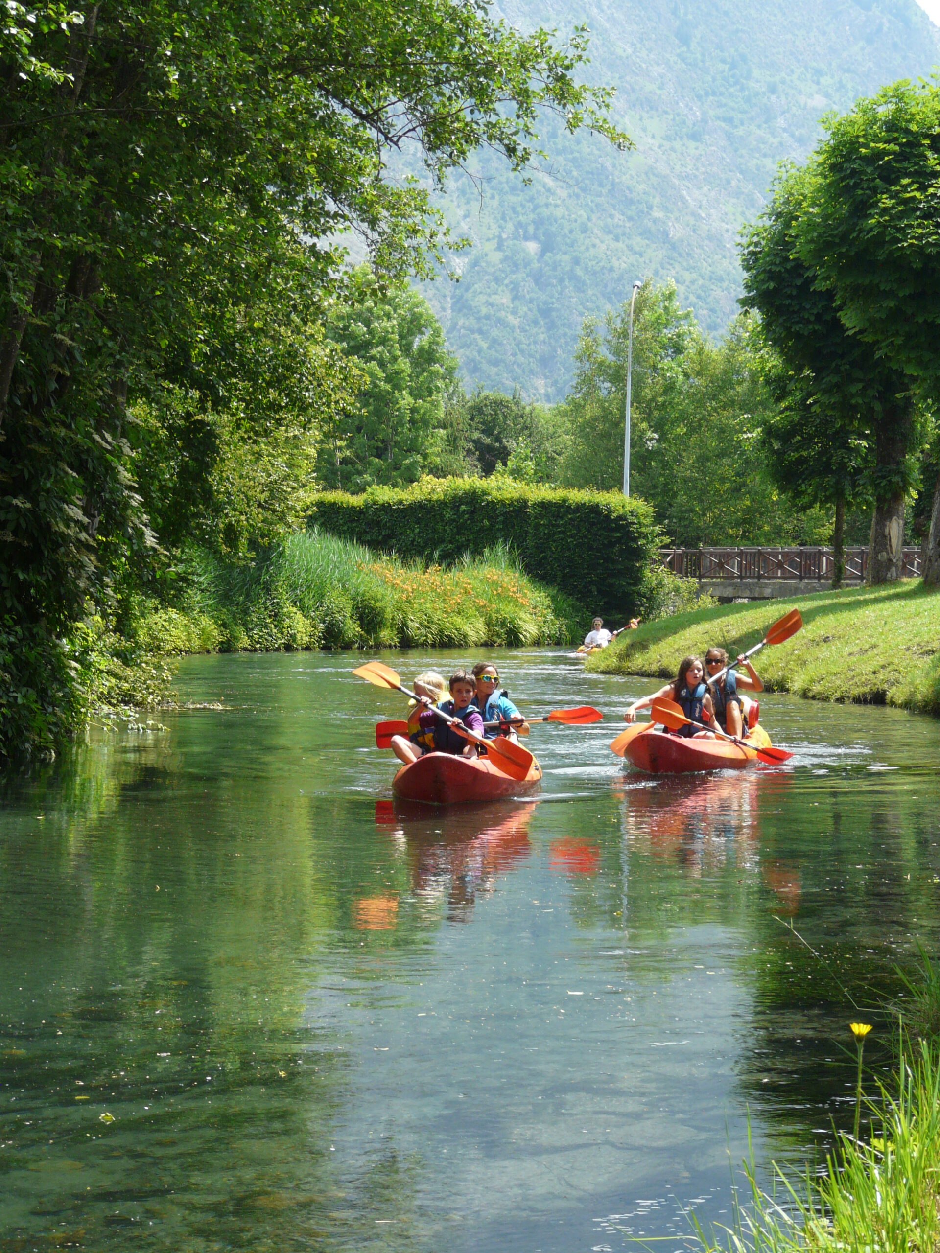 Canoë sur la Rive