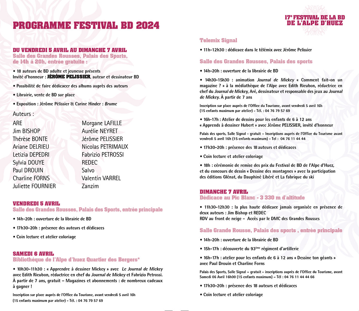 Festival BD de l'Alpe d'Huez