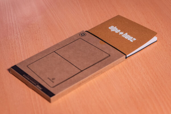Recycled leather notebook - Image 5
