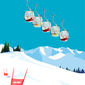 AFFICHE OEUFS HIVER
