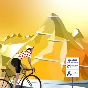AFFICHE MONTEE VELO