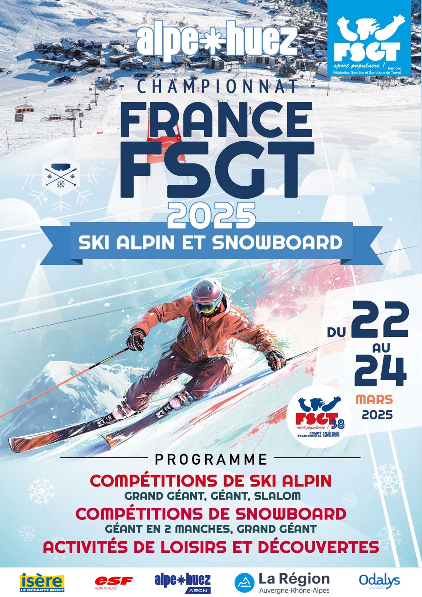 Championnat de France FSGT_Alpe d'Huez