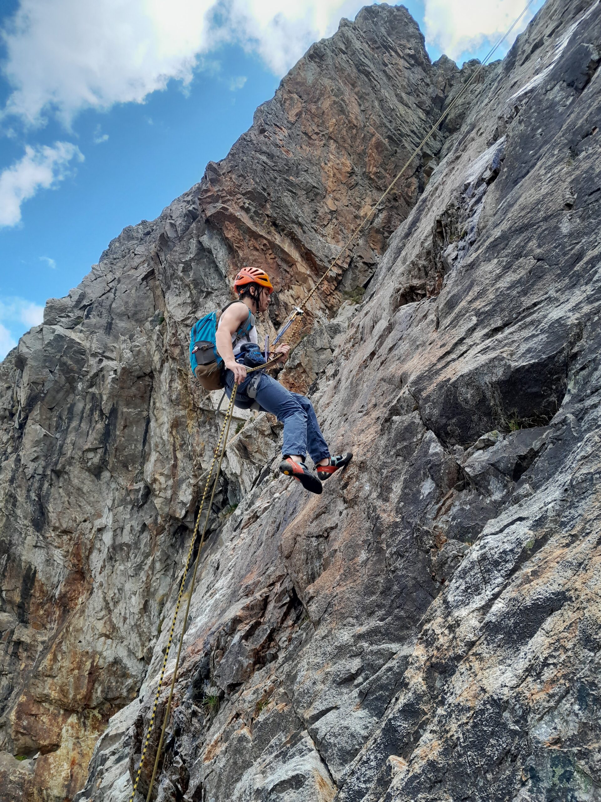 Découverte escalade : Ma 1ère grande voie_Alpe d'Huez