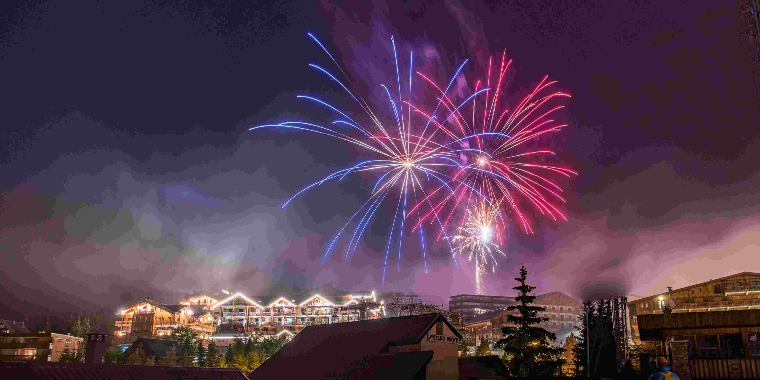 Concert et feu d'artifice du 15 aout_Alpe d'Huez