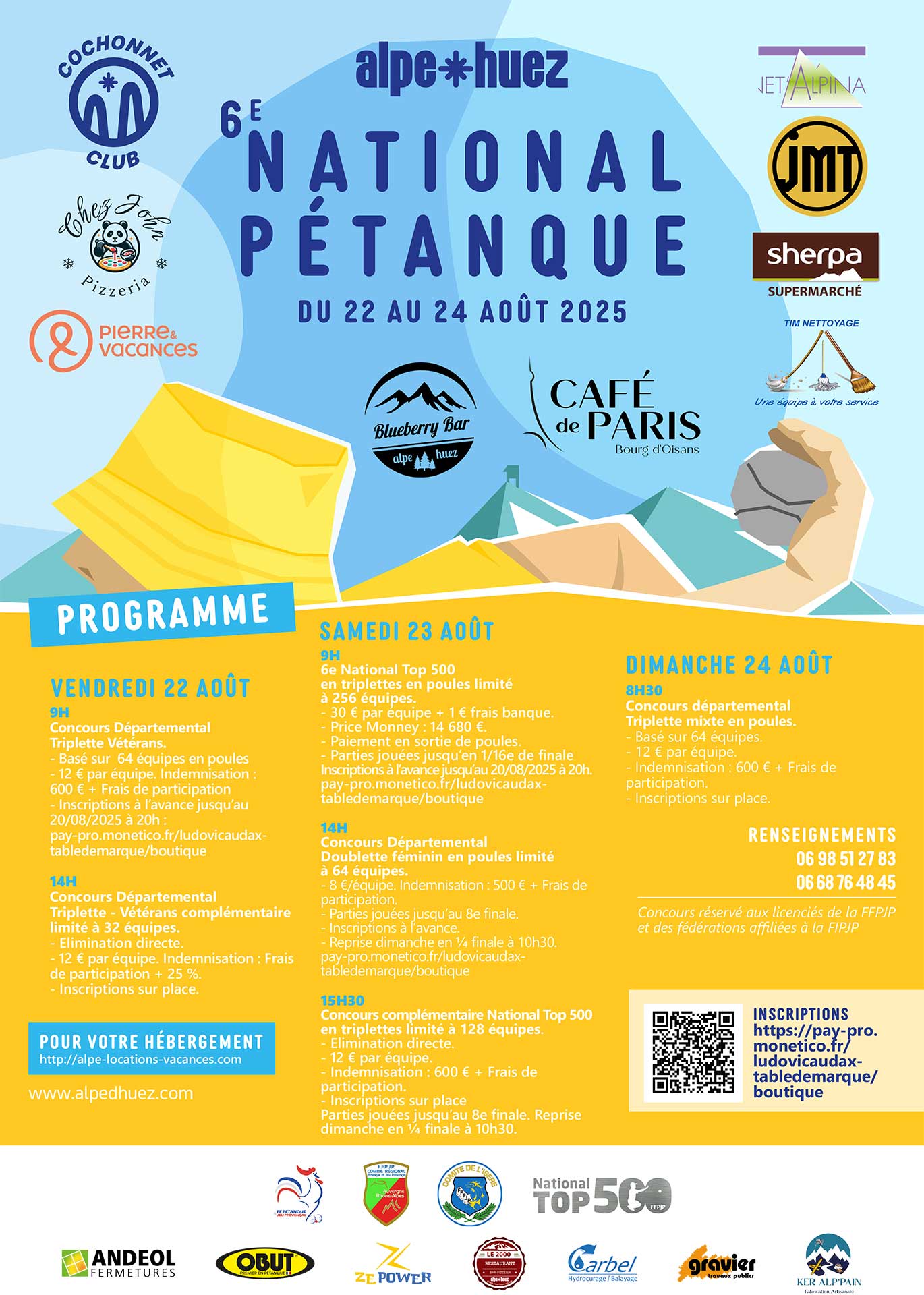 National Pétanque de l'Alpe d'Huez_Alpe d'Huez