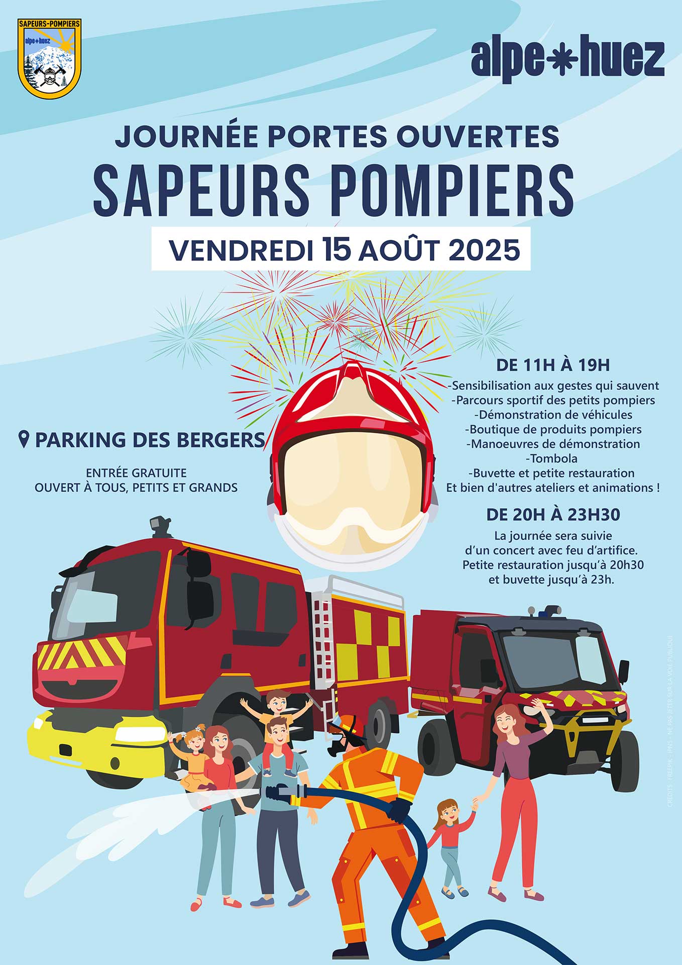 Journée portes ouvertes des sapeurs pompier