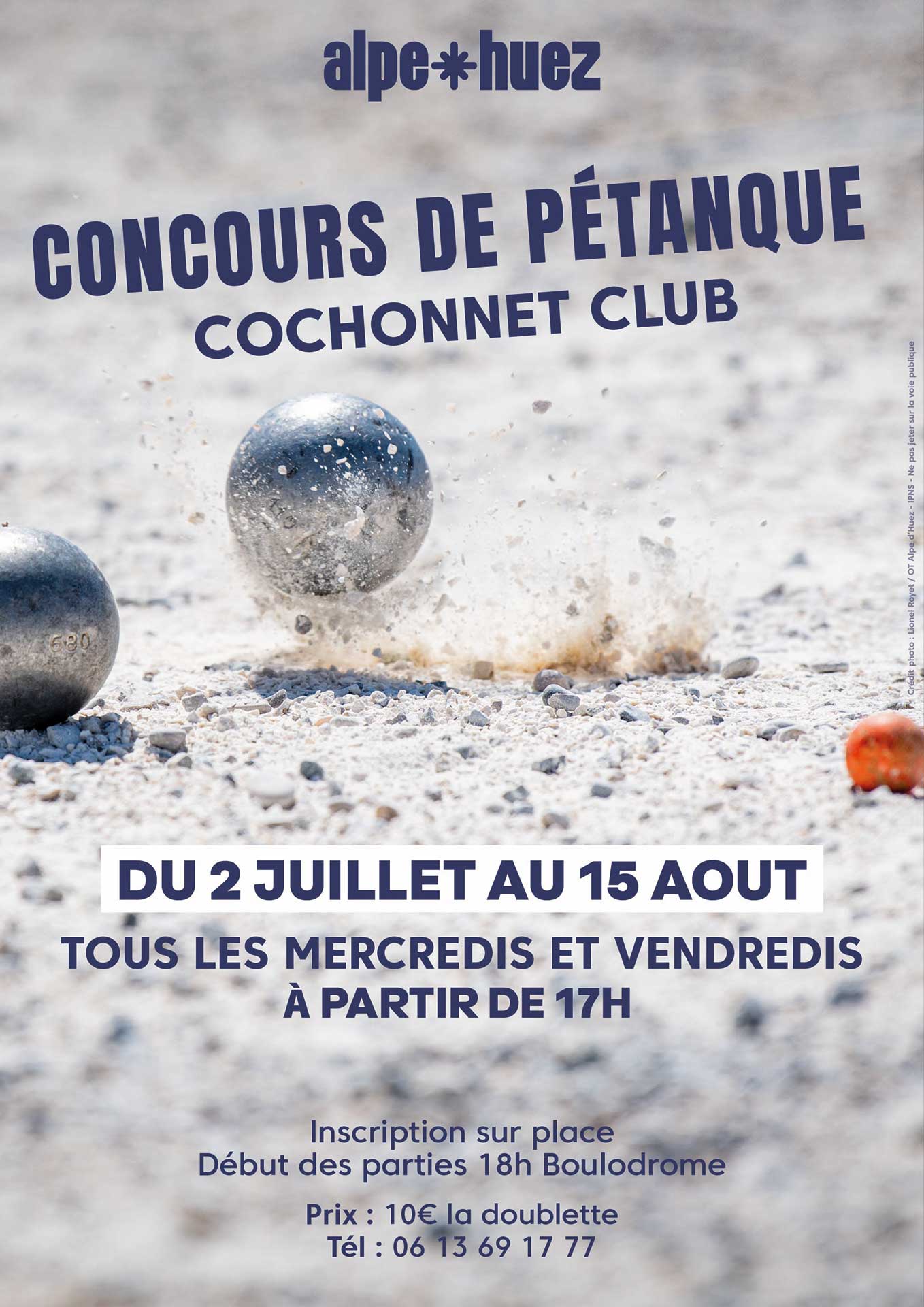 Concours de pétanque