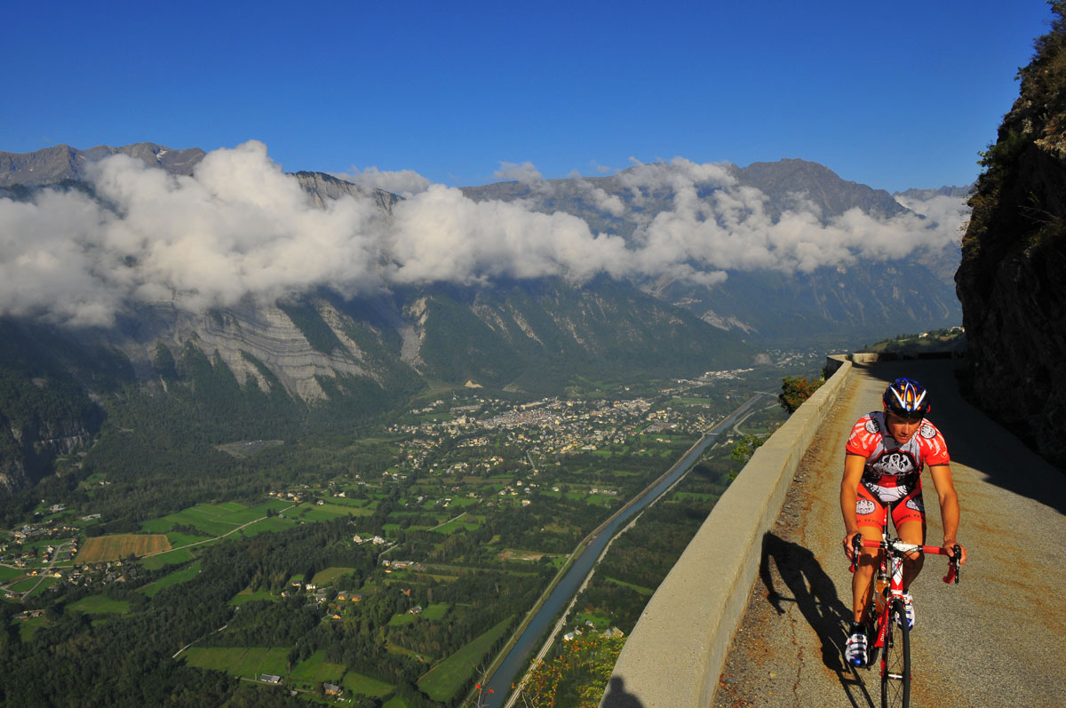 Alpe d'Huez, col de Sarenne et les balcons d'Auris