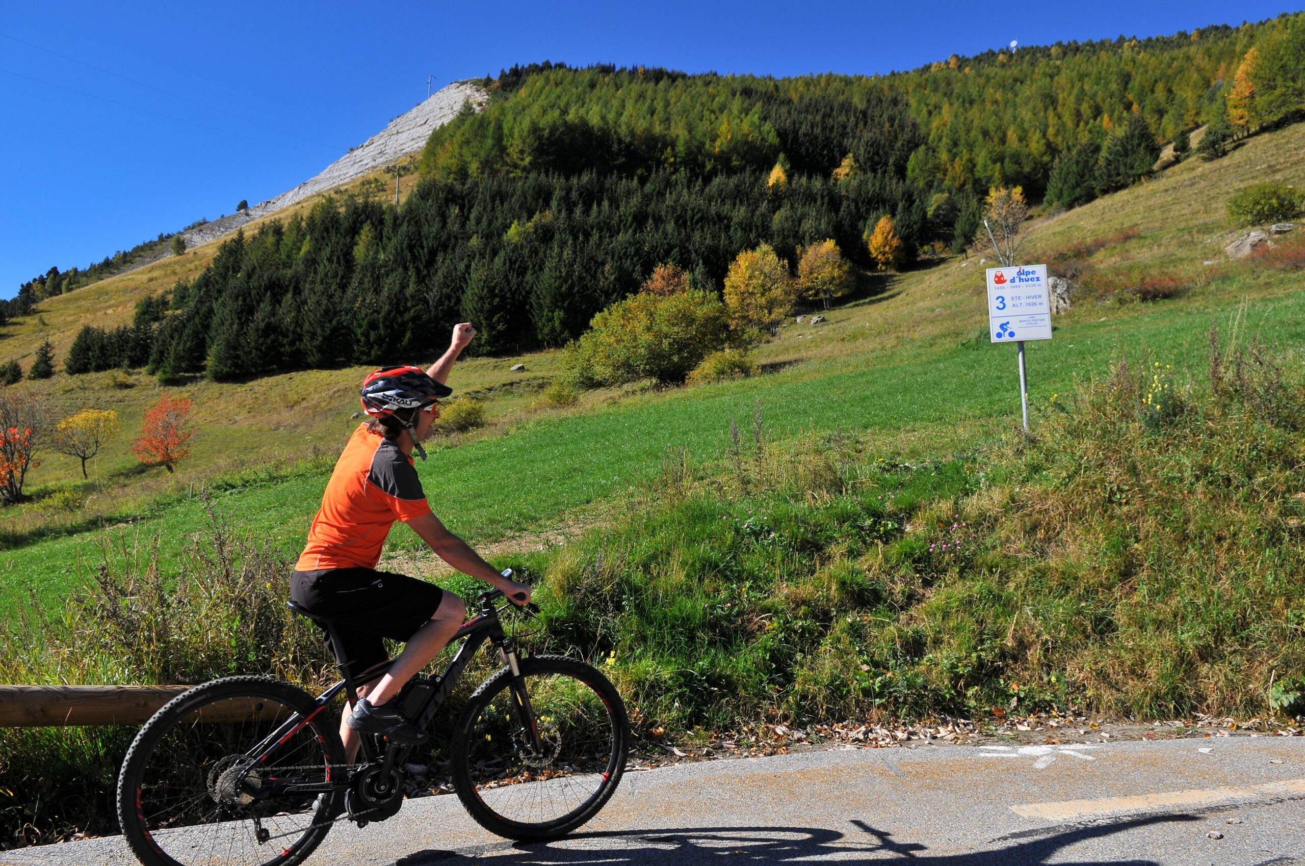 La montée de l'Alpe d'Huez, la classique