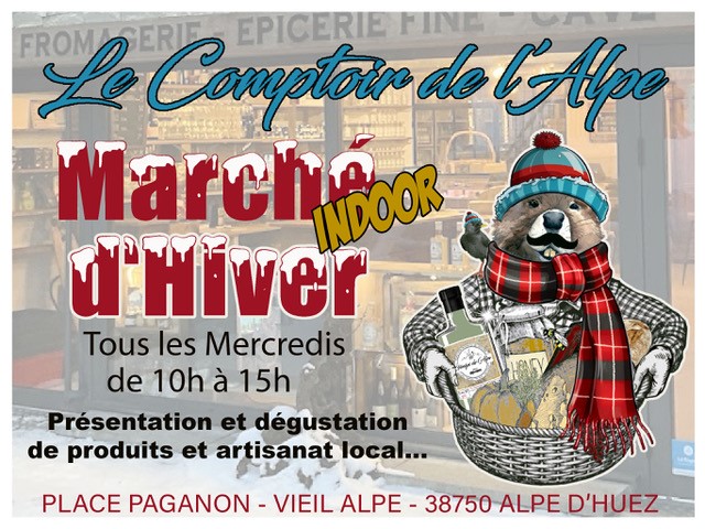 March&eacute;s d'Hiver indoor_Alpe d'Huez