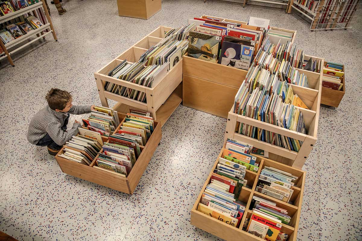 Biblioth&egrave;que / m&eacute;diath&egrave;que