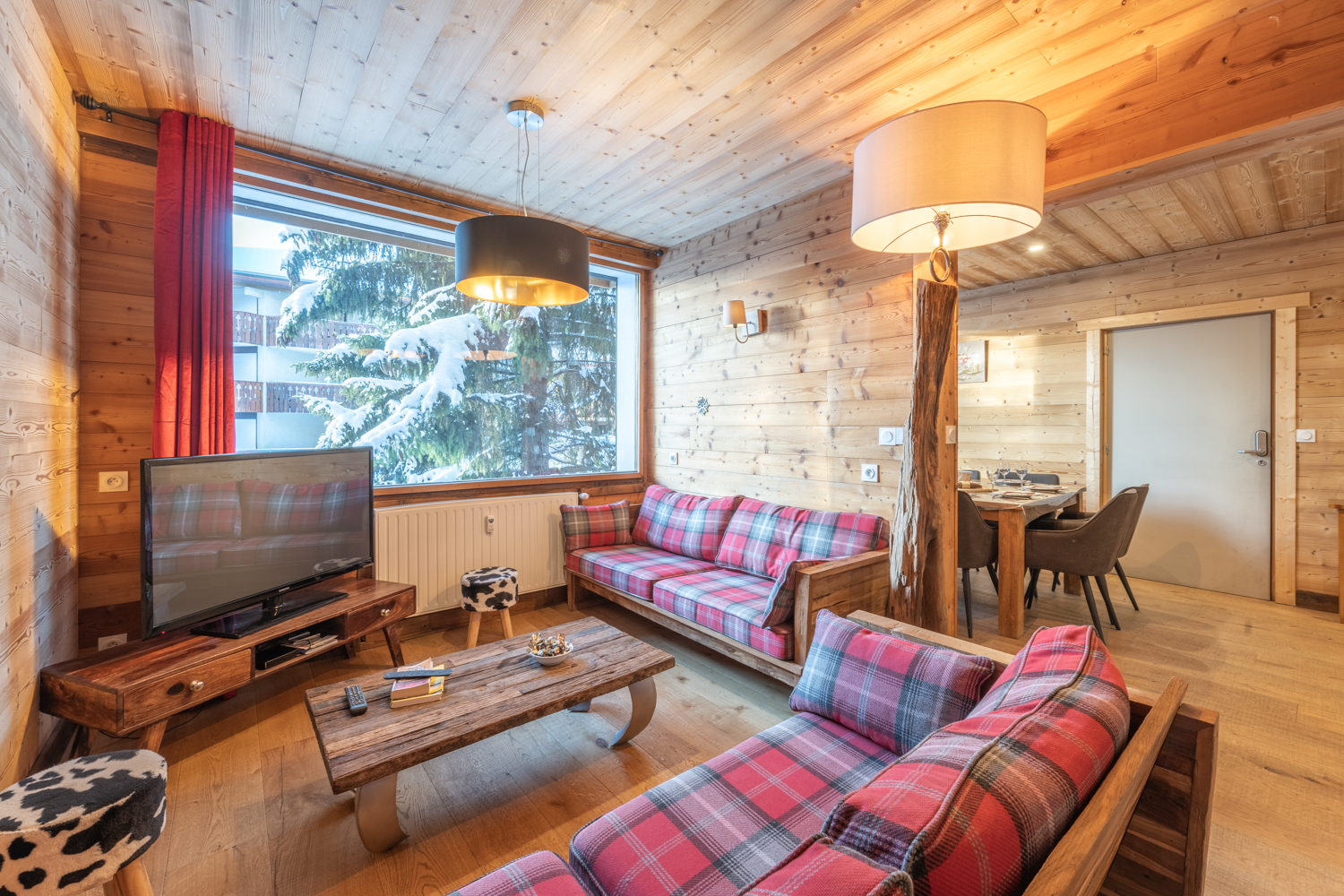 Chalet Alpe One 8P -3 chambres -3 SDB- pieds des pistes et centre