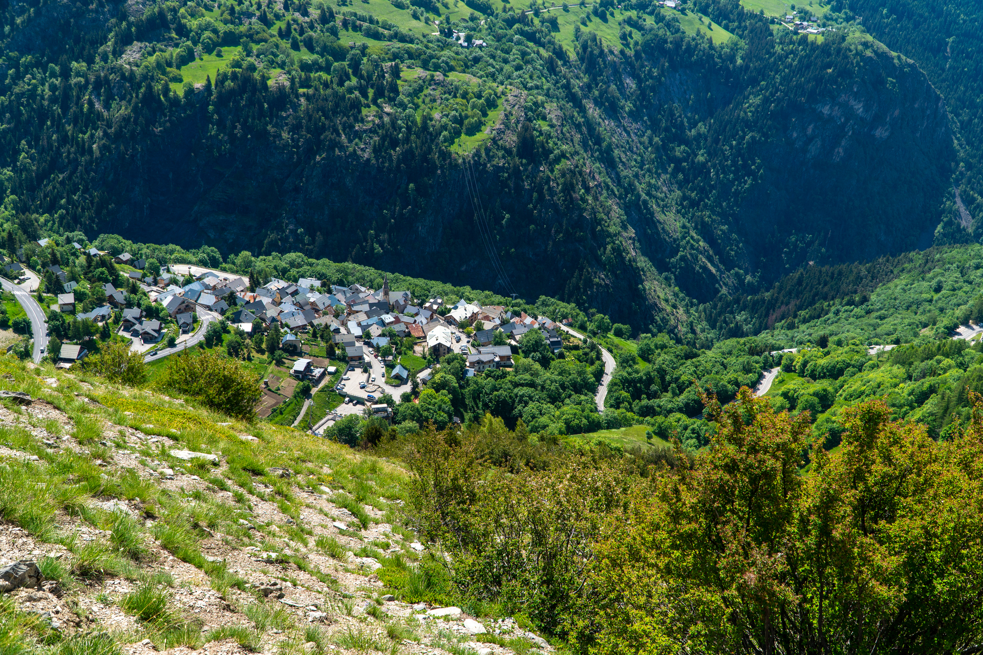 Balade For&ecirc;t d'Huez - Oratoire_Alpe d'Huez