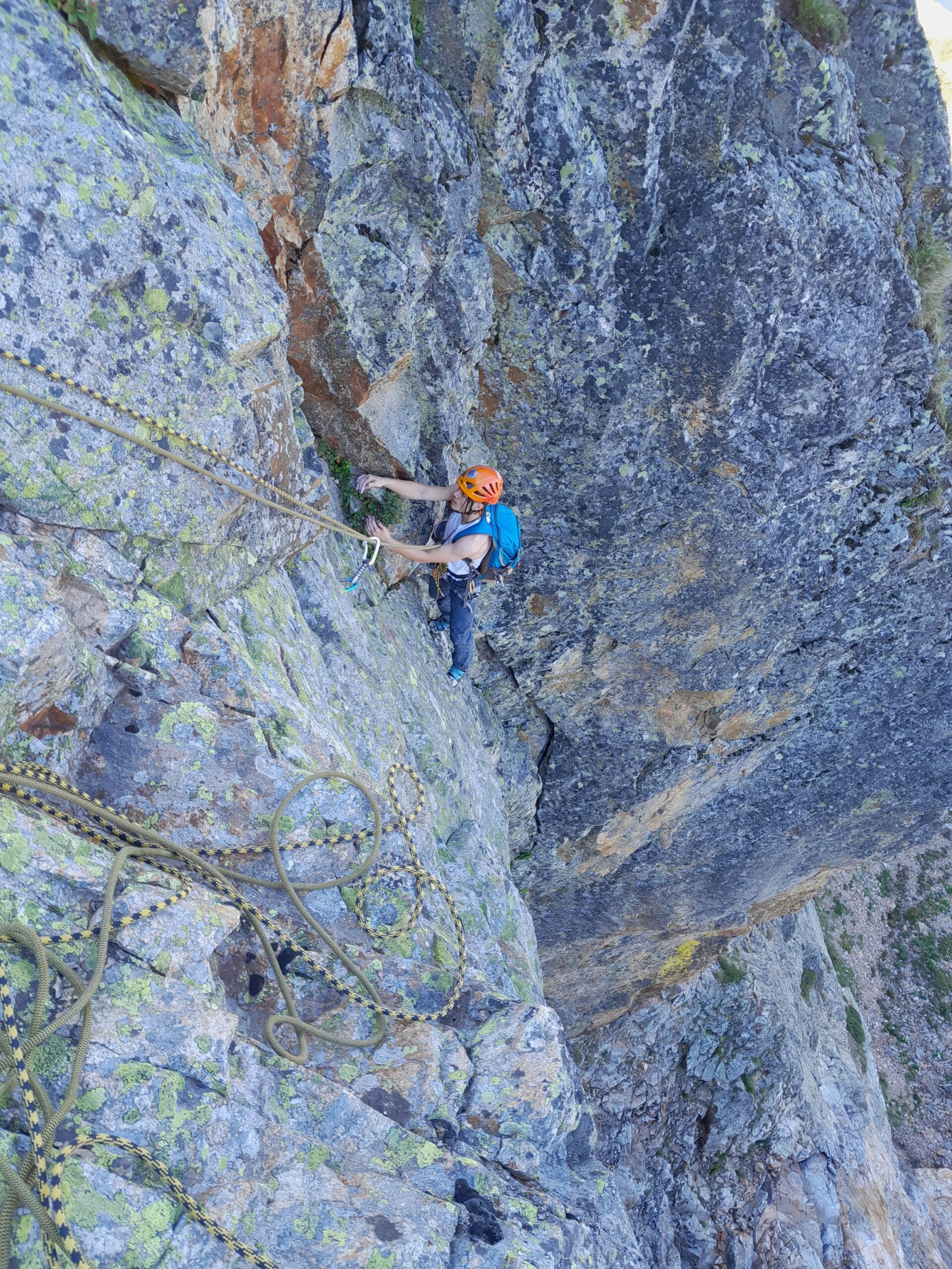 D&eacute;couverte escalade : Ma 1&egrave;re grande voie_Alpe d'Huez