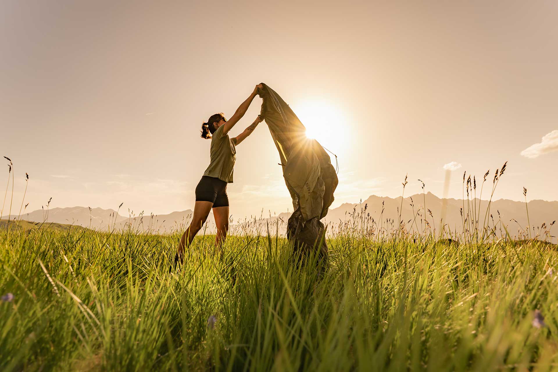 Bivouac au Lac Besson_Alpe d'Huez