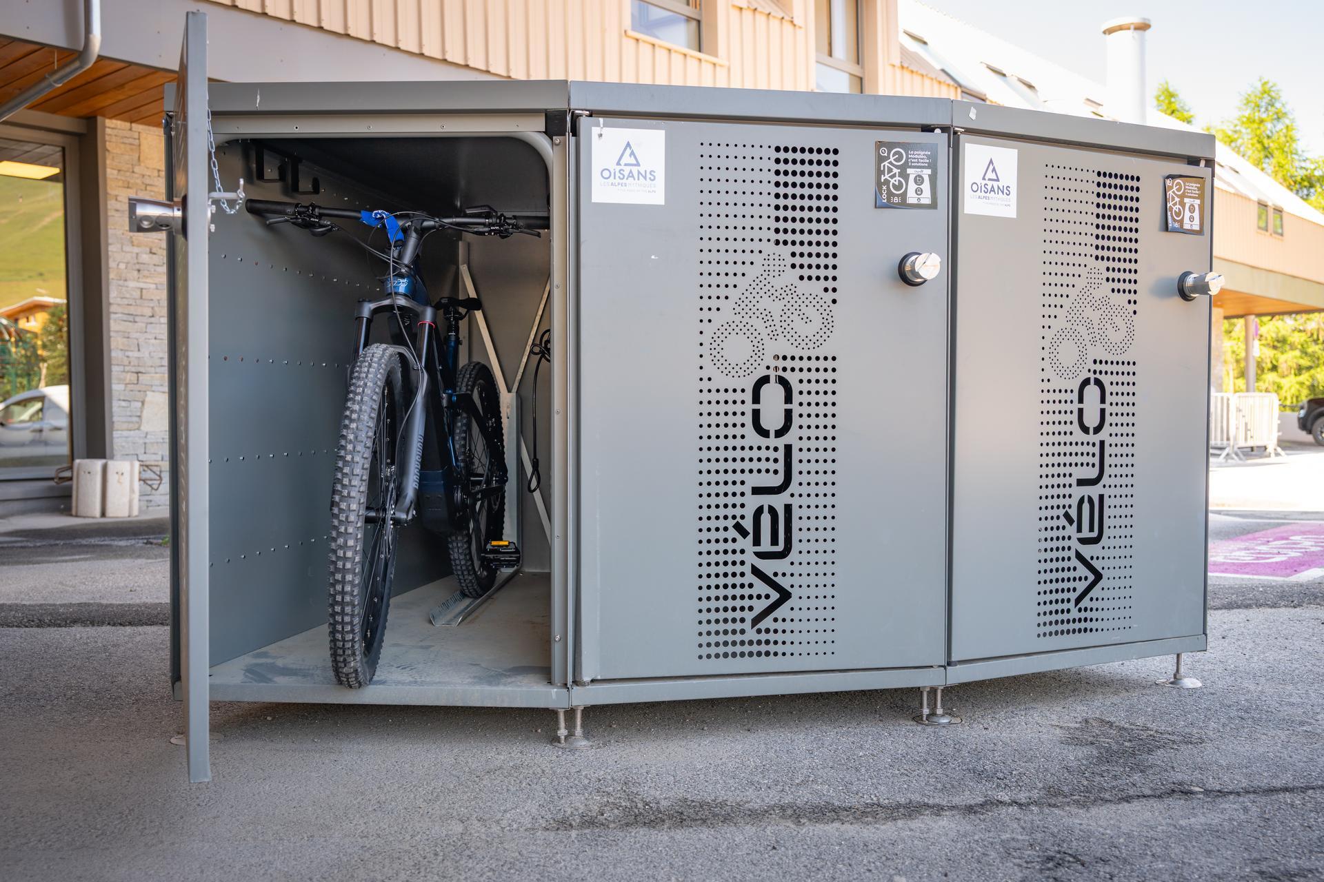 Vélo box sécurisé_Alpe d'Huez