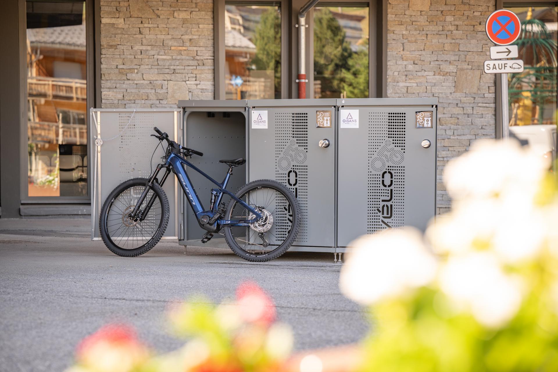 Vélo box sécurisé_Alpe d'Huez