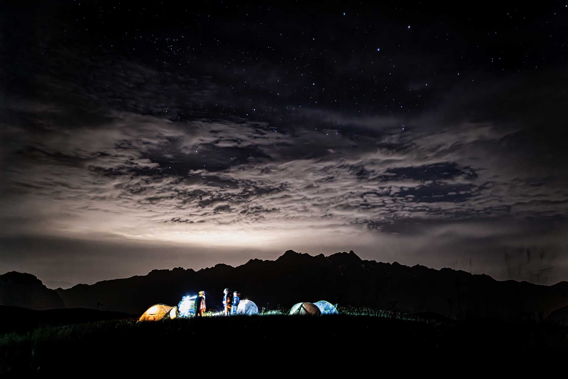 Bivouac au Lac Besson_Alpe d'Huez