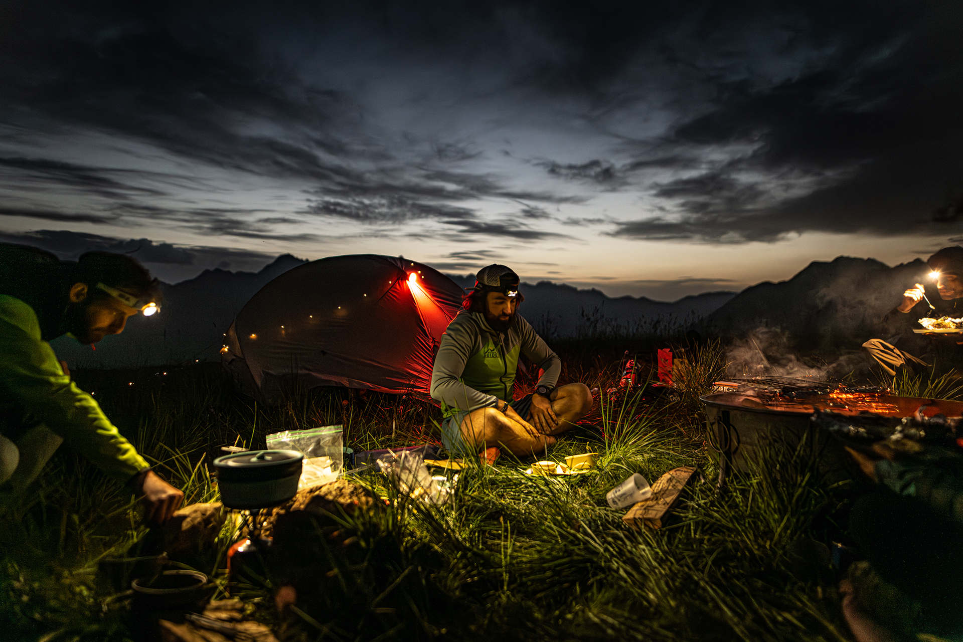 Bivouac au Lac Besson_Alpe d'Huez