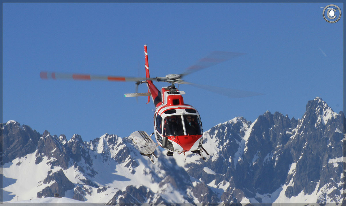 H&eacute;licopt&egrave;re avec le SAF