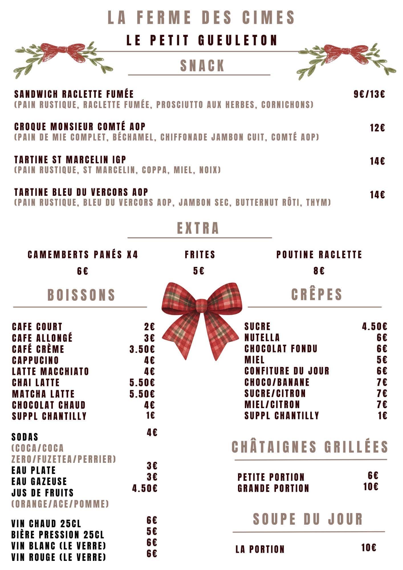 La Ferme des Cimes - Le petit gueuleton_Alpe d'Huez