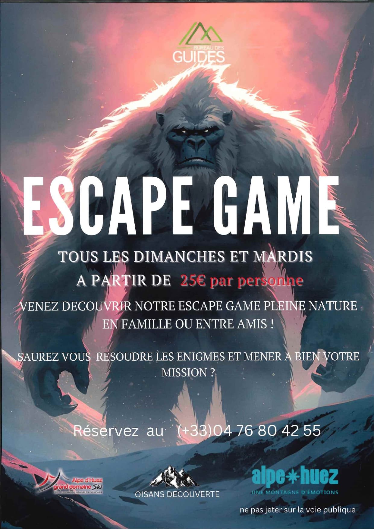 ESACPE GAME HECTORE_Alpe d'Huez