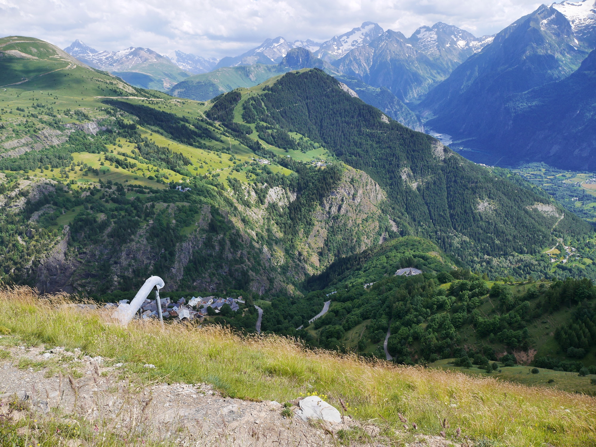 Sentier panoramique côté Alped 'Huez