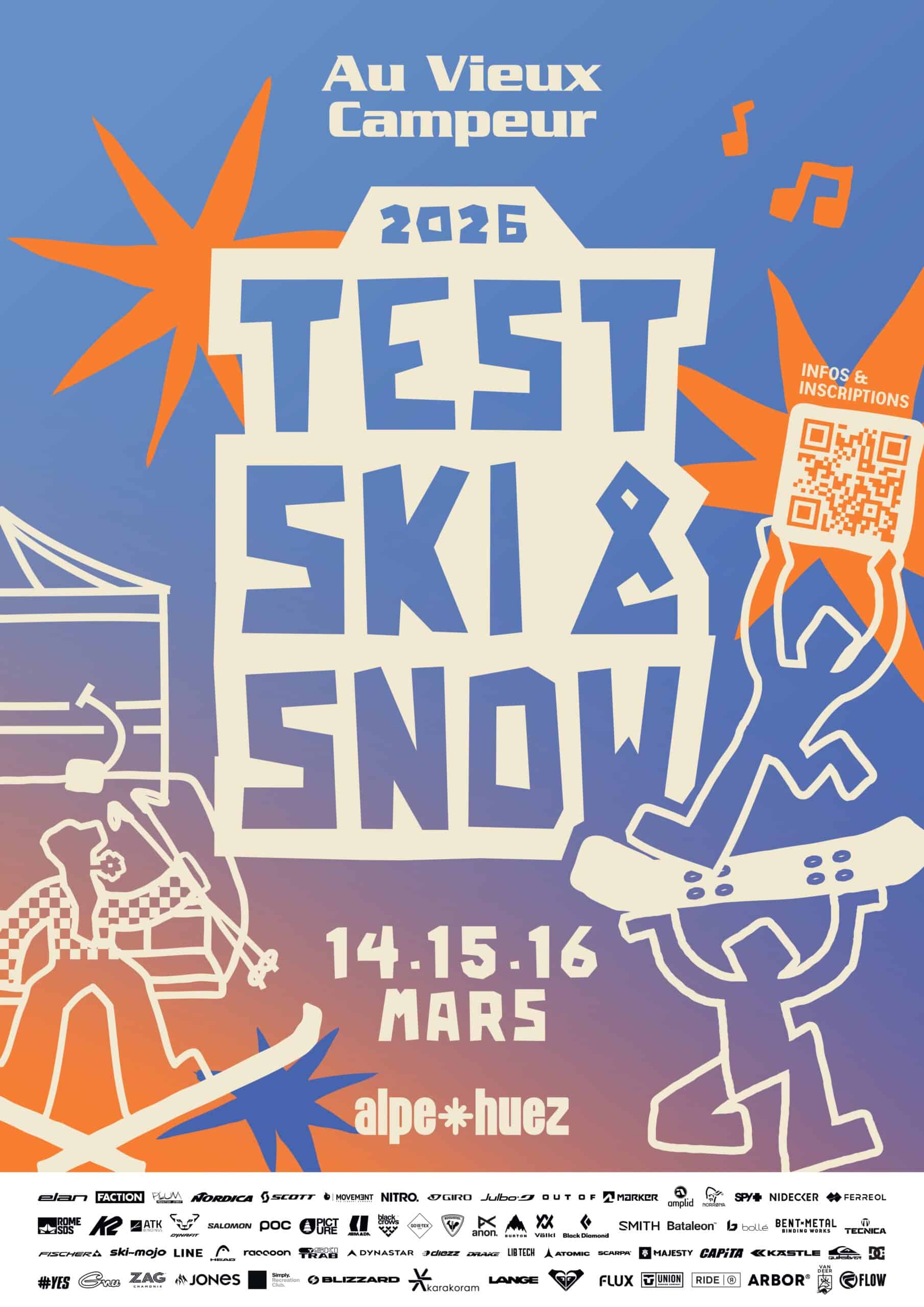 Test ski et snow - Au Vieux Campeur_Alpe d'Huez
