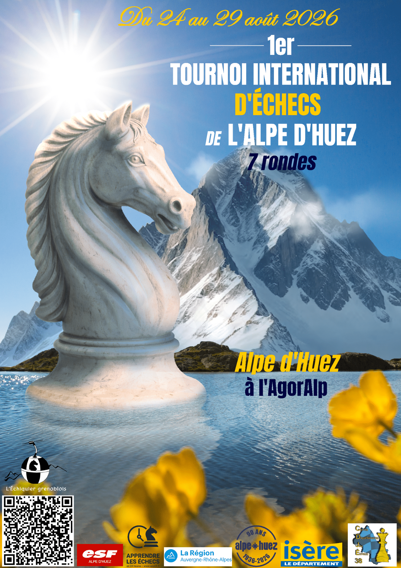1er Open International d'&Eacute;checs de L'Alpe D'Huez d'Huez_Alpe d'Huez