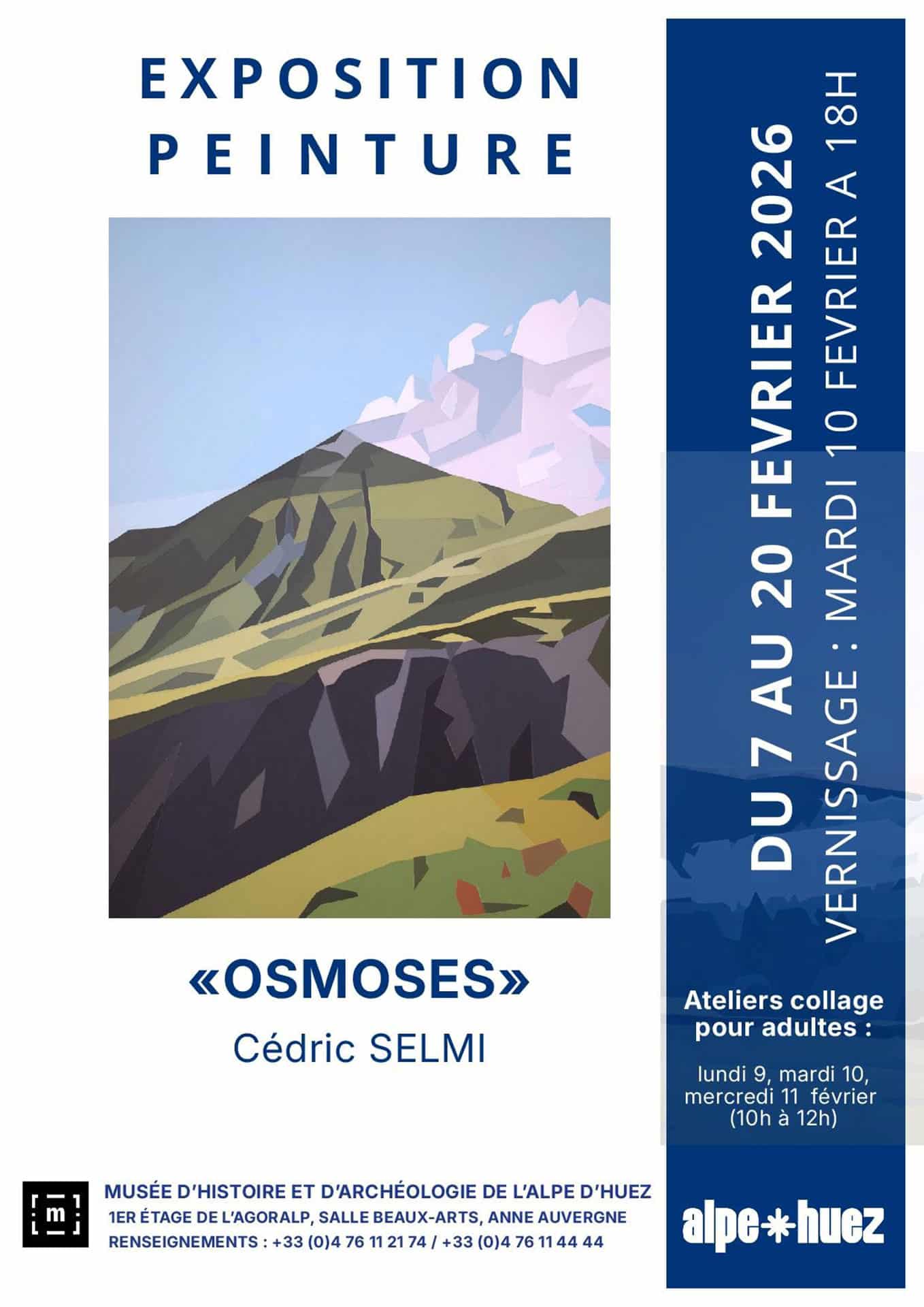 Exposition Osmoses par C&eacute;dric SELMI_Alpe d'Huez