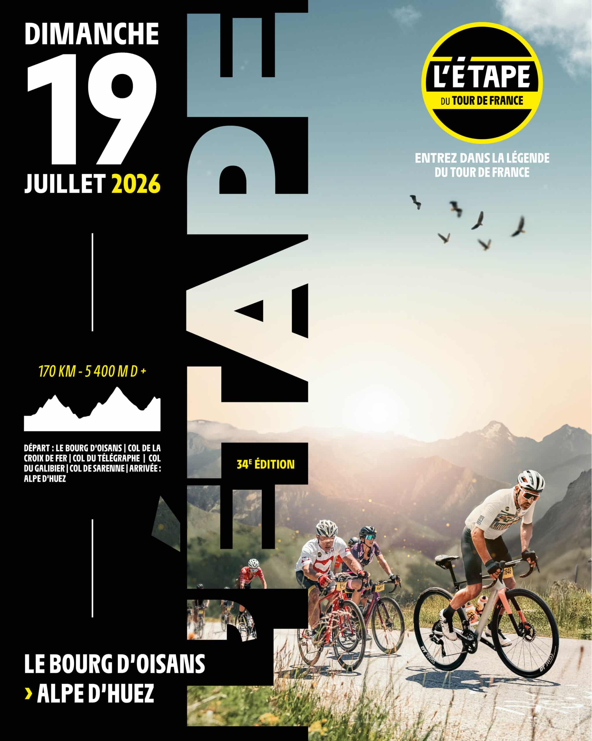 L&rsquo;&Eacute;tape du Tour de France (tour amateur) : Le Bourg-d'Oisans - Alpe d'Huez_Le Bourg-d'Oisans