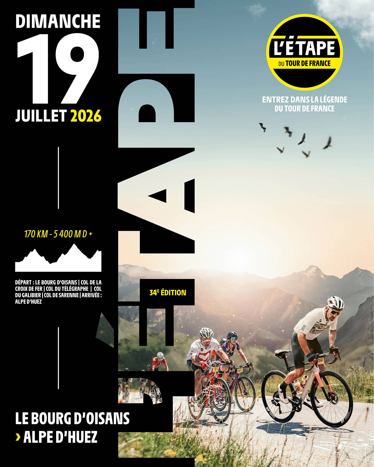L&rsquo;&Eacute;tape du Tour de France (tour amateur) : Le Bourg-d'Oisans - Alpe d'Huez_Le Bourg-d'Oisans
