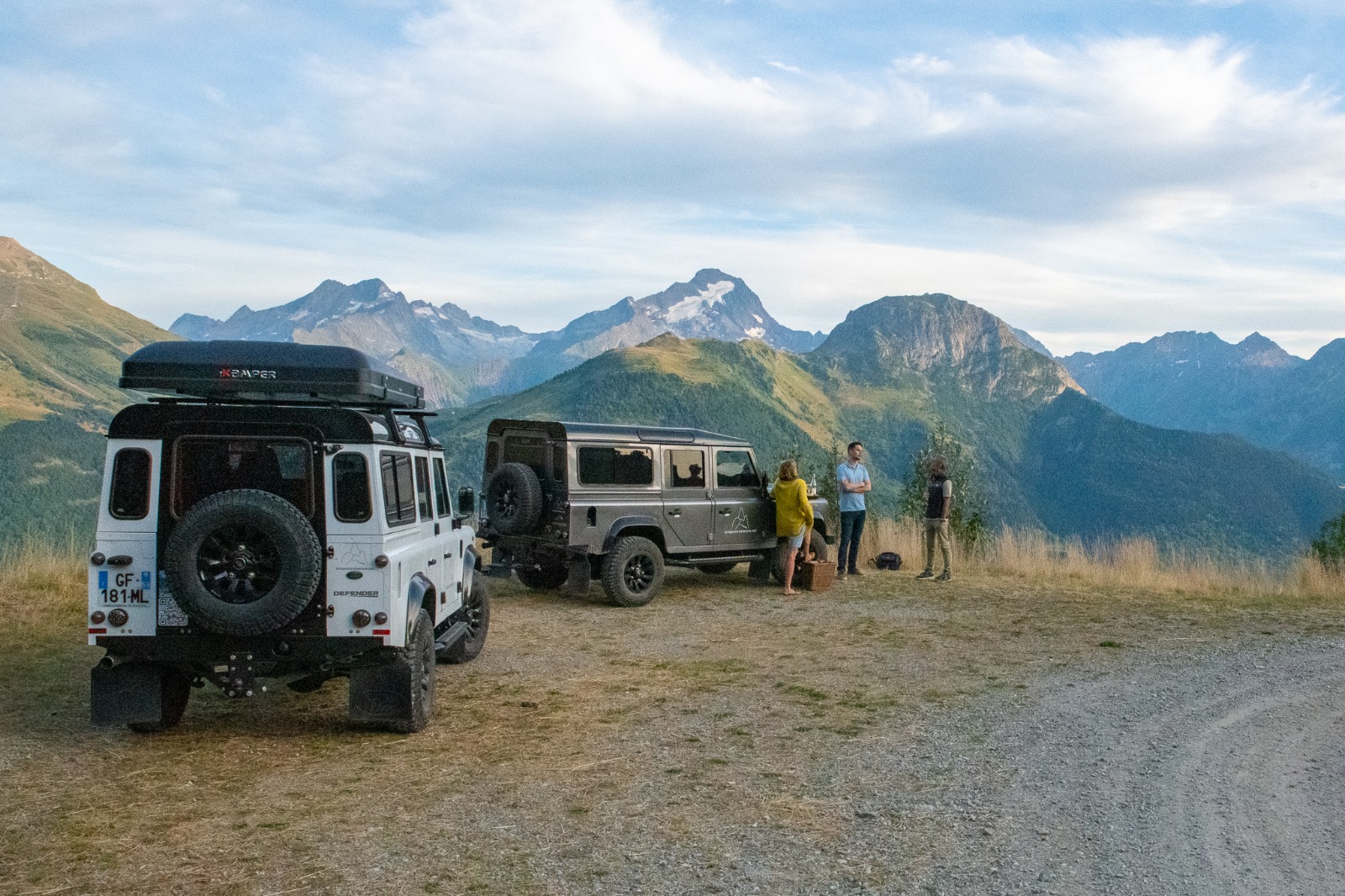 Road Trip en Land Rover Defender
