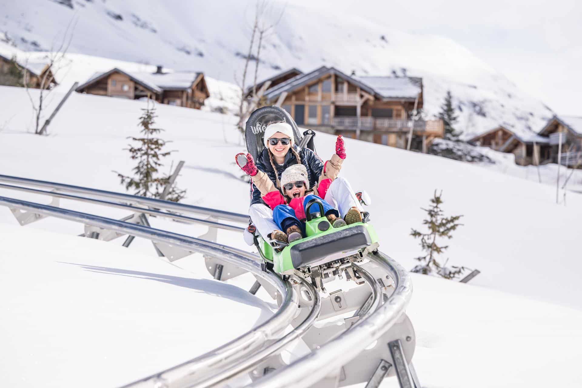 Luge sur rail_Alpe d'Huez