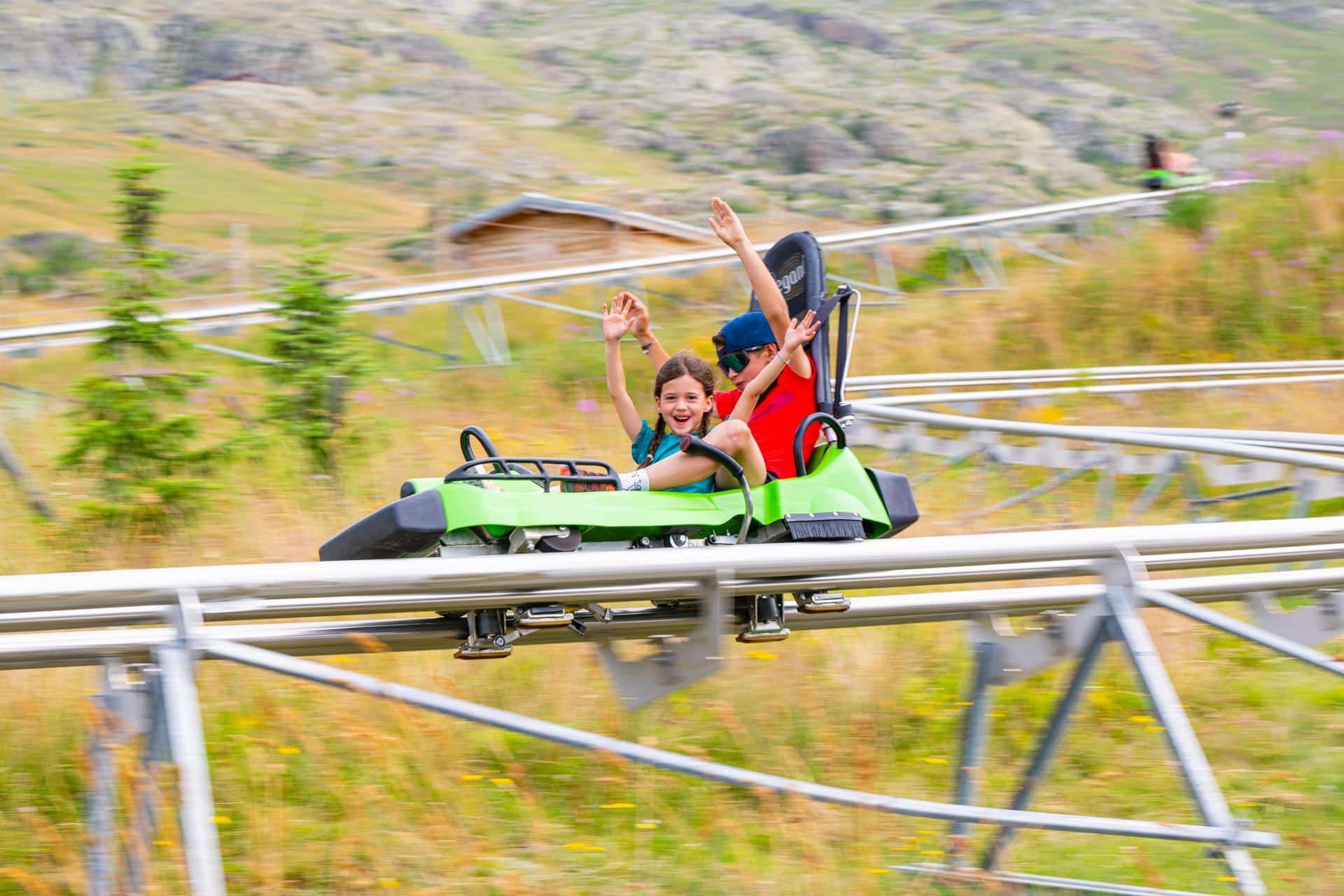 Luge sur rail_Alpe d'Huez