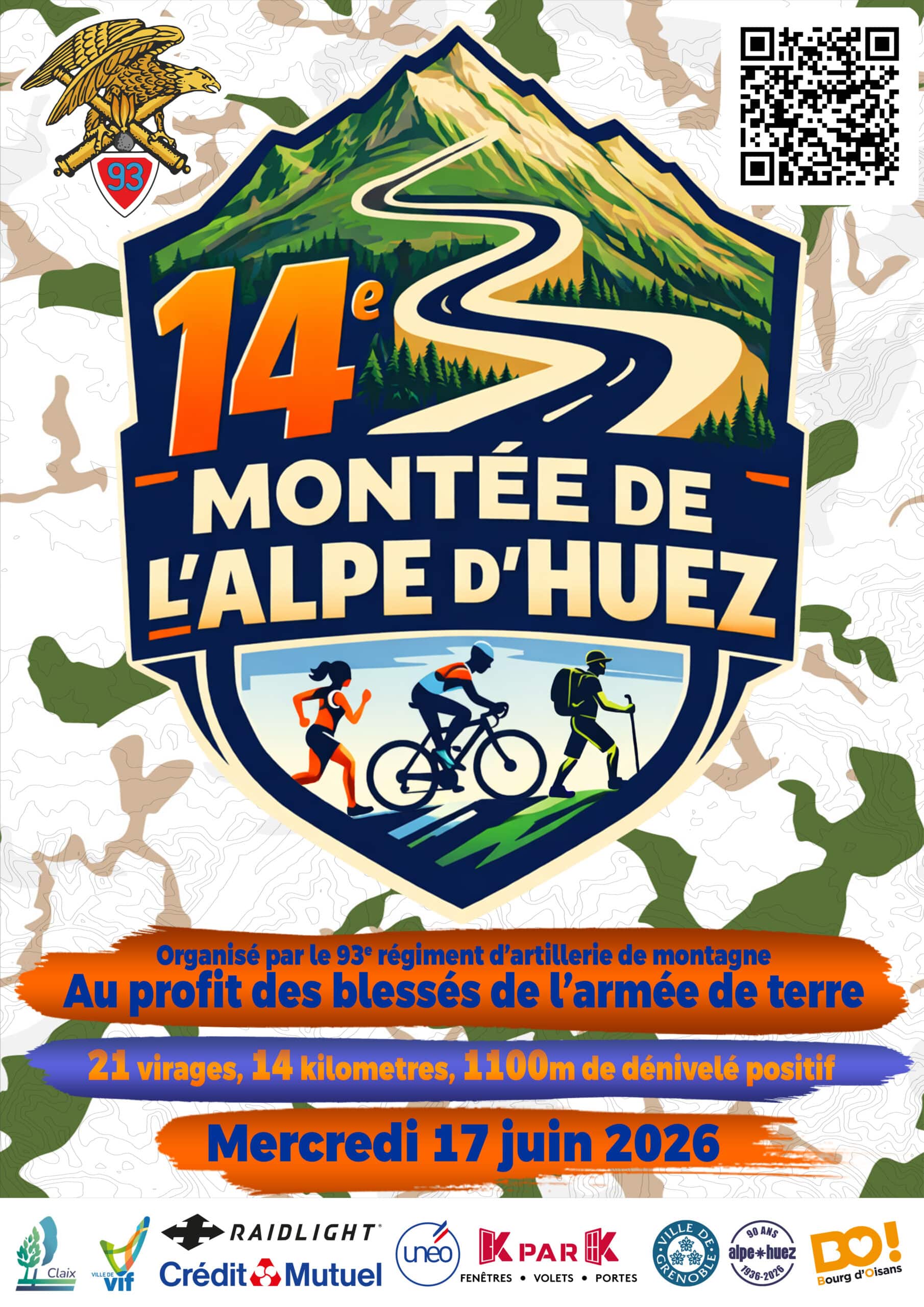 Mont&eacute;e de l'Alpe d'Huez du 93&egrave;me RAM_Alpe d'Huez