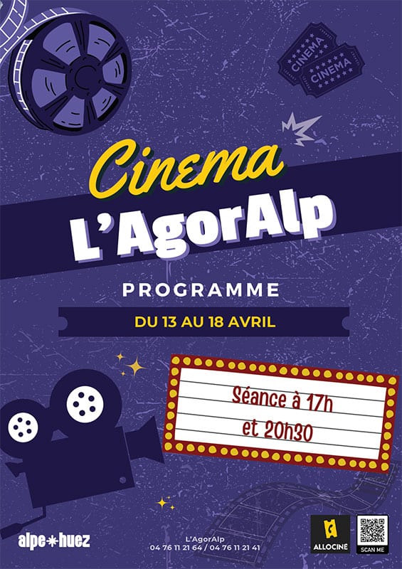 Cinema program from April 13 to 18
